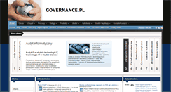 Desktop Screenshot of governance.pl