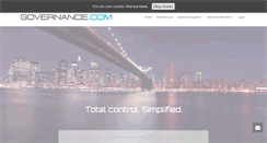 Desktop Screenshot of governance.com