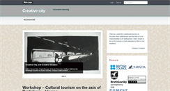 Desktop Screenshot of kreativne-mesto.governance.sk